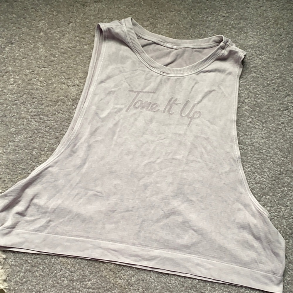 Tone It Up TIU Avocado Crop Tank XS/S